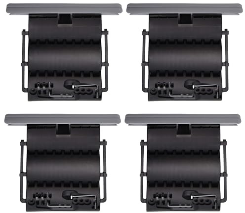 Lot de 4 Attaches rigide de fixation Octoclick H890C - 2 maillons - lame 8 et 14 mm pour store et volet roulant - Ressort de suspension pour tablier - Fabrication et Qualité française