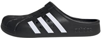 adidas Unisex Adilette Clogs Slides, Core Black/Cloud White/Core Black, 8 UK