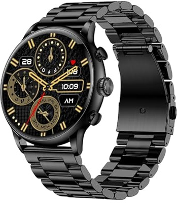 Smartwatch myPhone Watch Elegant 2 großer 300-mah-Akku, bis zu 7 Tage mit Einer einzigen Ladung, großer 1,43Zoll-Bildschirm Amoled, IP67-Robustheit, mehrere Sportmodi, spezielle App Bluetooth Calling