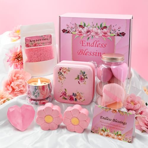 Thank You Teacher Gifts for Women-Bath Set Beauty Pamper Hampers for Her