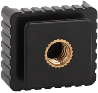 Support de flash à griffe facile à utiliser avec vis de montage 6,35 mm pour flashs trépied sur appareil photo accessoires d'éclairage