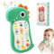 JoyPlus Baby Telefon Spielzeug, Baby Handy Spielzeug ab 1 Jahr, Musik Handy Spielzeug mit Musik Spaß Sound, Smartphone Spielzeug Geschenk für Kinder Jungen Mädchen 6 9 12 18 Monate