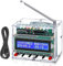 Kit radio FM, kit di costruzione fai da te, kit di saldatura, 87-108 MHz, radio con display LCD, ricevitore wireless per imparare e insegnare
