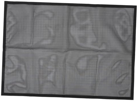 BAZEITFLOW Écran De Cheminée Rideau Pare-étincelles Maille Accessoire De Foyer pour Protection