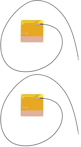 eMagTech 2 St¨¹ck IPEX4 PC Interne WLAN-Antenne Kompatibel mit Intel AX210 AX200 NGFF M.2 WLAN 6 Karte Laptop