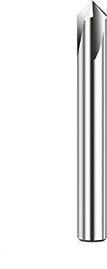 PRXFRWOW 4 Flutes Chamfer End Mill 6.35mm Shank 90 Degree Tungsten Carbide V Groove Router Bit Professional CNC Chamfer Mill