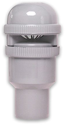 Abwasser Rohrbelüfter aus Kunststoff (PP) mit Mehrfachanschluss für DN 50 oder 40mm