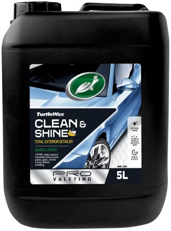 Turtle Wax Clean & Shine Total Exterior Detailer Pro Valeting Car Care 5L
