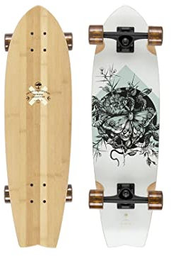 Arbor Complete Bamboo Sizzler Longboard, 30.5 x 8.625