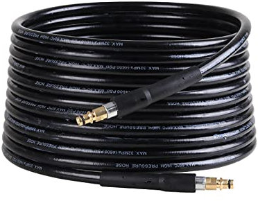 Felenny Tubo flessibile per idropulitrice ad alta pressione, 6 m, ricambio flessibile compatibile con rondelle Karcher serie K K2/K3/K4