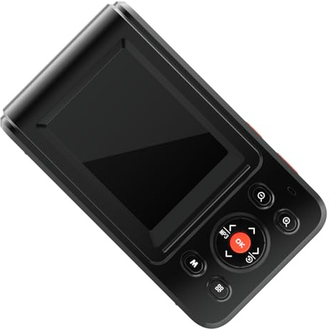 Mejora la cámara digital con doble pantalla LCD y capacidad MP3, cámara digital de alta resolución, fácil de transportar para hombres y mujeres, fotografía multifunción