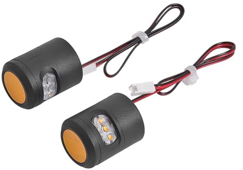 Jnchdghwa Lampada di Segnalazione per Scooter Elettrico Sinistra o, Luce di Segnalazione LED, Lampada di Segnalazione, Indicatori di Sostituzione per Monopattino.