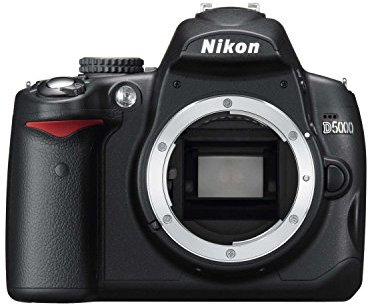 Nikon D5000 Digital SLR Camera - Body Only (Renewed)