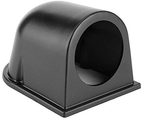 Support de Montage de Jauge Universel, 52mm, ABS, Noir, pour Tableau de Bord, Compatible avec Compteur de Température et Turbocompresseur