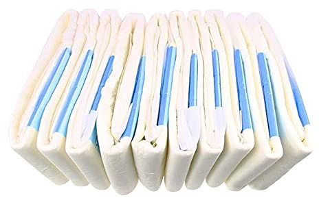 Inkontinenz-Unterwäsche, Erwachsenen-Slips für Männer und Frauen, hält Sie den ganzen Tag und die Nacht, schützende Windeln für Erwachsene, 10 Stück (groß)