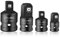 Stecknuss Adapter, 4 Stück Stecknussadapter Set Adapter Satz, Adapter-Set für Ratschen 1/4 Auf 3/8, 3/8 Auf 1/4, 3/8 Auf 1/2, 1/2 Auf 3/8 SteckschlüSsel-Adapter für Steckschlüsseln Nuss Knarren