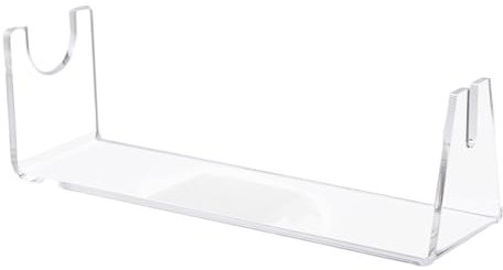 Espositore trasparente per coltelli in acrilico trasparente Supporto per coltelli da banco Posate da banco Scaffale per coltelli singolo Display per coltelli da vetrina