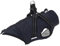 vidaXL Hundemantel mit Geschirr Wasserdicht Marineblau L36, Hundemantel Winter, Hundejacke mit Geschirr, Welpenmantel mit Geschirr