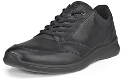 ECCO Irving Sneaker Herren, Moderne Herrenschuhe aus Leder, bequem und leicht für Büro und Freizeit, Vollnarbenleder oder Nubukleder