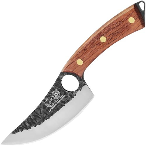 XYJ Full Tang 6 pollici pesce disossare coltello con Whetstone ad alto tenore di carbonio serbo chef coltello osso vegetale per cucina campeggio caccia