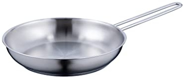 Riess Aluminium-Pfanne, Kelomat, 3522-325, Bratpfanne, Edelstahl, 24cm oberer Durchmesser, LUGANO LBH 43,2x25,2x4,8 Gew. 0,721kg