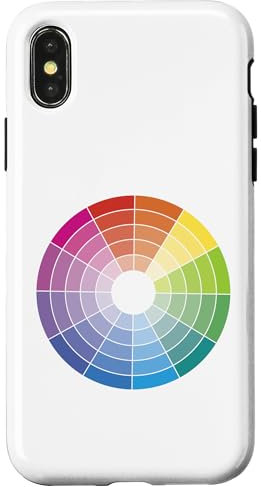 iPhone X/XS Colour Wheel Chart Color Hex Artist Case