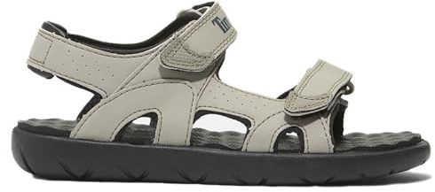 Timberland 2 Riemen, Kindersandalen, hell Taupe, 34 EU