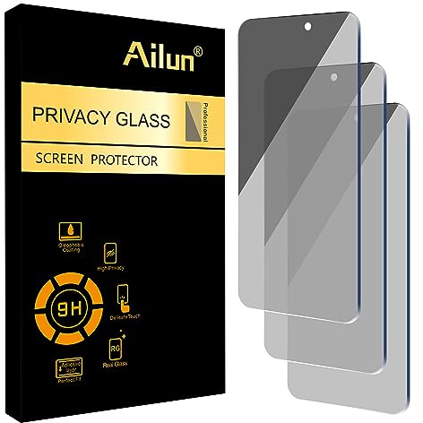 Ailun Privacy Screen Protector for iPhone 16 Plus / 15 Plus / 15 Pro Max