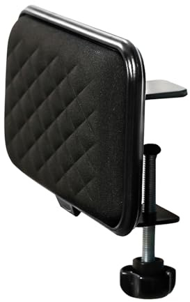 Armstöd för skrivbord: Armstöd i mjukt skum, höjdjusterbart skrivbordstillbehör, för avslappnad hållning, ergonomiskt armstöd | förbättra