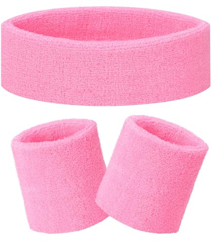 Becellen Set di 3 Fasce per il Sudore, con Fasce Sportive e Polsini per Fascia per Uomo e Donna Basket Tennis Allenamento