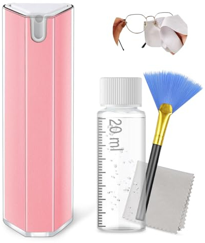 Car Screen Cleaners,Phone Screen Cleaner, Laptop Cleaning Kit for Electronic Products- Pink