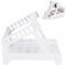 1pcs Label Holder Thermal Label Tray,Printer Paper Holder Label Rack Reel,Label Holder for Thermal Label Roll,Plastic Printer Label Holder,Thermal Label Printer Holder Accessory for Office Home,White