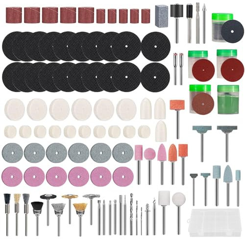 230 Pezzi Accessori per Utensile Rotante, utensile rotante multifunzione, strumento multifunzione, per Taglio, Incisione, Levigatura, Lucidatura e Perforazione