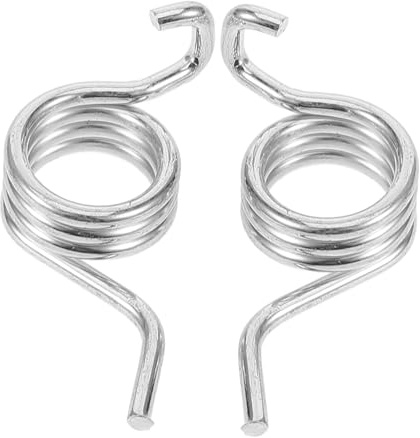 AKOOSY 2 piezas Reposapiés para Motocicleta de Aleación de Aluminio Cnc Montaje Resistente para Dirt Bike Muelles para Mayor Estabilidad y Durabilidad Compatible con Motos Off Road