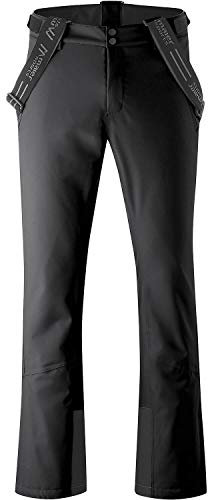 Maier Sports Herren Anton Slim Skihose, Schwarz, 50 EU