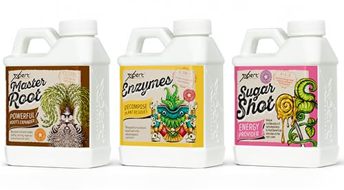 Gamme complète d'engrais liquides pour plantes d'intérieur/extérieur Xpert Nutrients | Paquets de 250 ml pour une croissance rapide et une floraison explosive (ROOT ZONE)