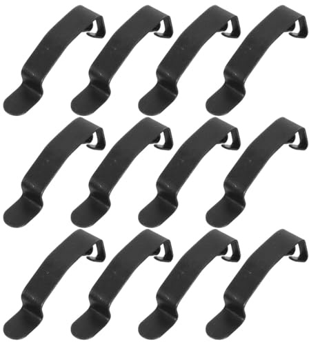 JECOMPRIS 12 Clips De RetencióN MetáLicos Para Carcasa De Filtro De Aire De Coche Clip De Repuesto Universal Para Tapa De Caja De Filtro De Aire Herramienta De InstalacióN Para Mantenimiento Vehicular