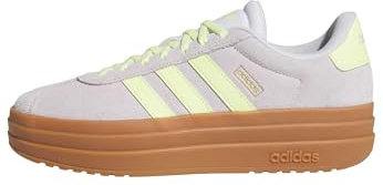 adidas Women's VL Court Bold, FrozenPurpleFrozenLemonGoldMetallic, 8.5