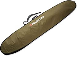 Northcore Surfing and Watersports Accessories - Aircooled 9'6 Longboard Surfboard Day Travel Bag - Olive - Waterproof