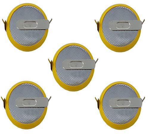 EASTCELL HF-CMOS BIOS BR / CR2032-HF - Batería para ordenador (5 unidades, con soldadura, 3 V)