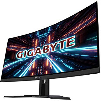 Gigabyte G27QC 27' Curved VA QHD (2560x1440) 165 Hz FreeSync Compatible Gaming Monitor, Black