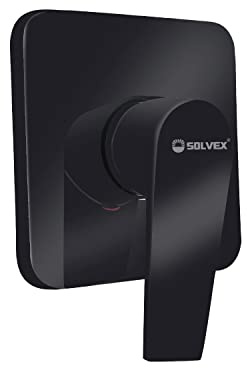 SOLVEX Mezclador empotrable para ducha, Monomando para Ducha Empotrado, Griferías hidrosanitarias, Mezclador monomando de ducha empotrado DE-SP-90004-N