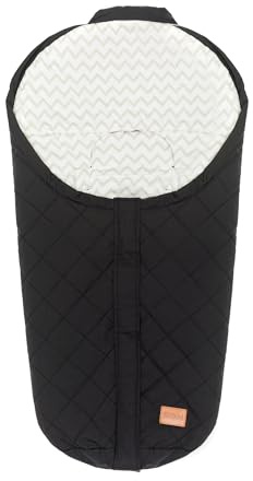 Fillikid Sommerfußsack Light Small 80x40 cm - Fußsack Gruppe 0+ für Babyschale, Kinderwagenwanne, Tragetasche - Kinder Fußsack ab Geburt - Für 3-Punkt- und 5-Punkt-Gurt