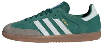 adidas Originals Samba Herren-Fußballschuh, Collegiate Green/Footwear White/Gum 4, 11