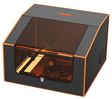 Mecpow Recinto per Incisore Laser, 700 x 700 x 460 mm Copertura Laser con Ventilazione, Antincendio, Impermeabile, Isolamento Acustico, Protezione degli Occhi, FC1