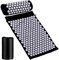 Akupressurmatte Set, Massagematte Akupunktur Massage Matte mit Kissen Matte Akkupressmatte Akupunktur Matte Massage Original Shakitmatte - Fakirmatte - Pranamat – Nagelmatte