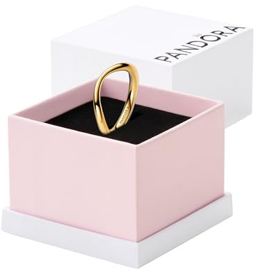 PANDORA Essence Anello a forma di onda, 56