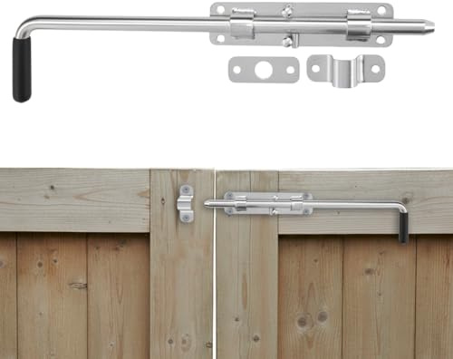 DOJA Barcelona Dörrspärr - 420 mm - mångsidig användning - dörrstift - effektiv, snabb och enkel installation, manuell och hållbar manövrering - utan stålfjäder