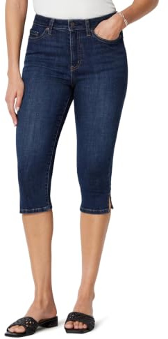 Amazon Essentials Women's High-Rise Cropped Jeans