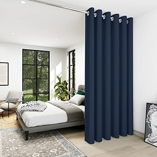 Deconovo Blackout Curtains for Bedroom 96 Inch Long, Living Room 1 Panel